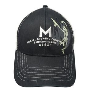 McCall Brewing Company Handcrafted Ales 83638 Trucker Hat Black OS Brewery